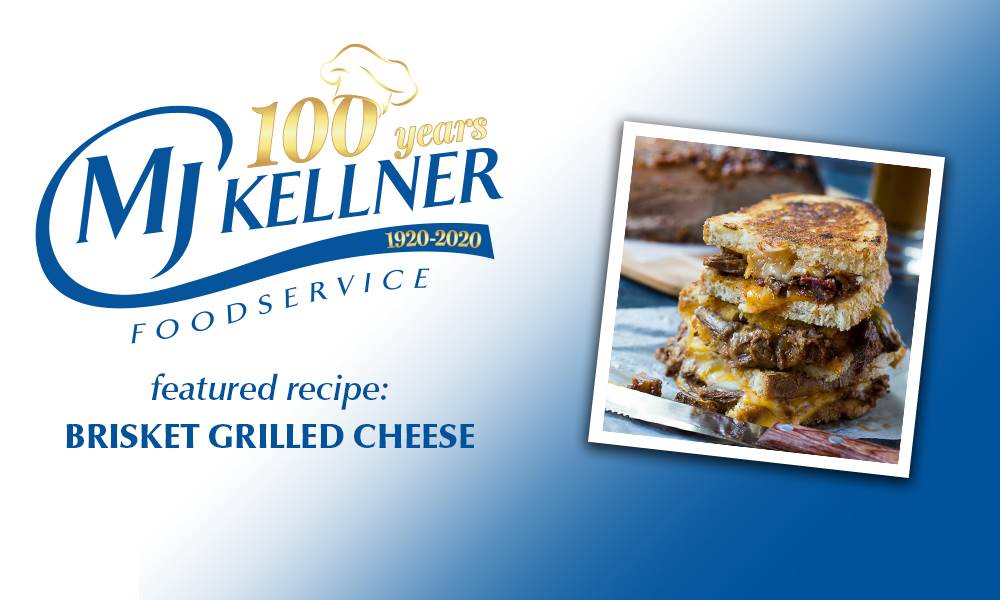 MJ Kellner Foodservice Recipe: Brisket Grilled Cheese | MJ Kellner